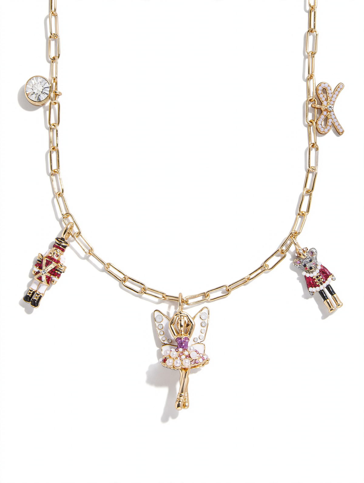 Nutcracker Ballet Kids Charm Necklace