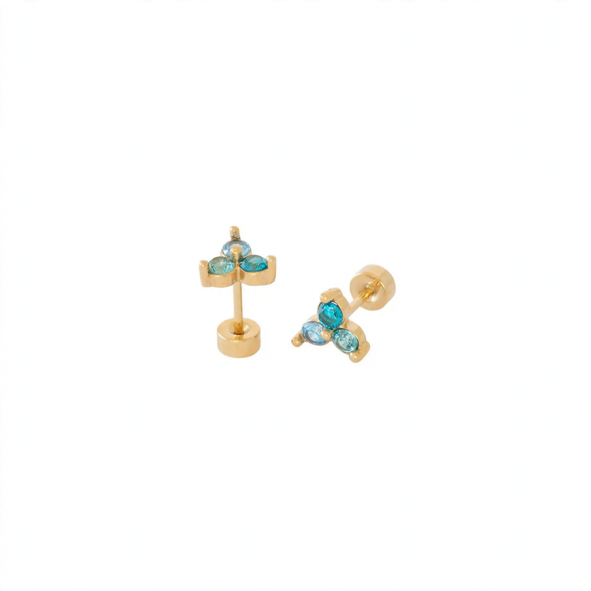 Ombre Gem Studs