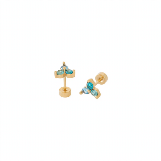 Ombre Gem Studs