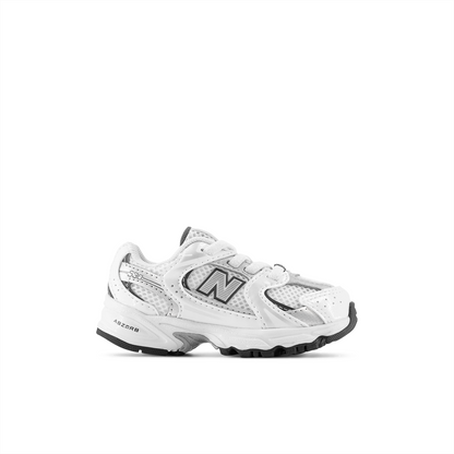 530 Bungee Lace (Infants) - NB White - IZ530SB1