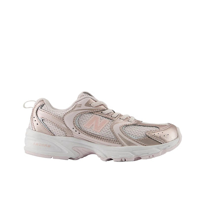 New Balance 530 Bungee Little Kids P5302ZV Shell Pink - lateral view