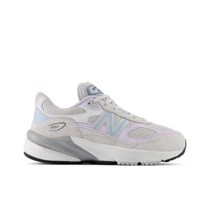 Fuelcell 990v6  Lace (Little Kids) - Grey Purple