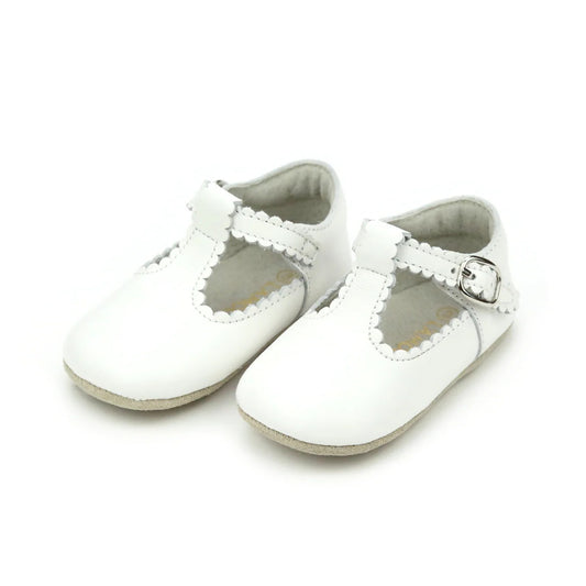 Angel Baby Elodie Scalloped T-Strap