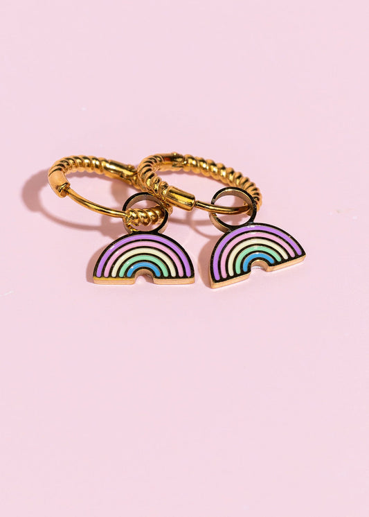 Rainbow Charm - Pastel Rainbow