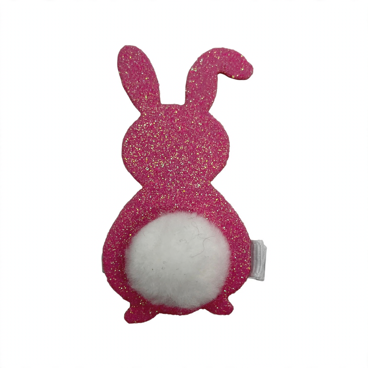 Glitter Bunny Clip