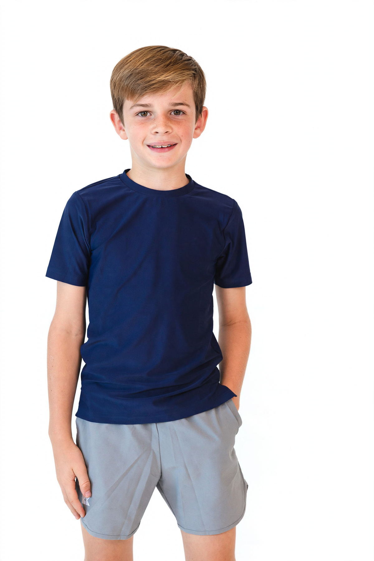 Practice Shirt Navy detail