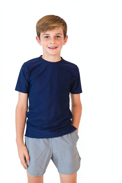 Practice Shirt Navy detail