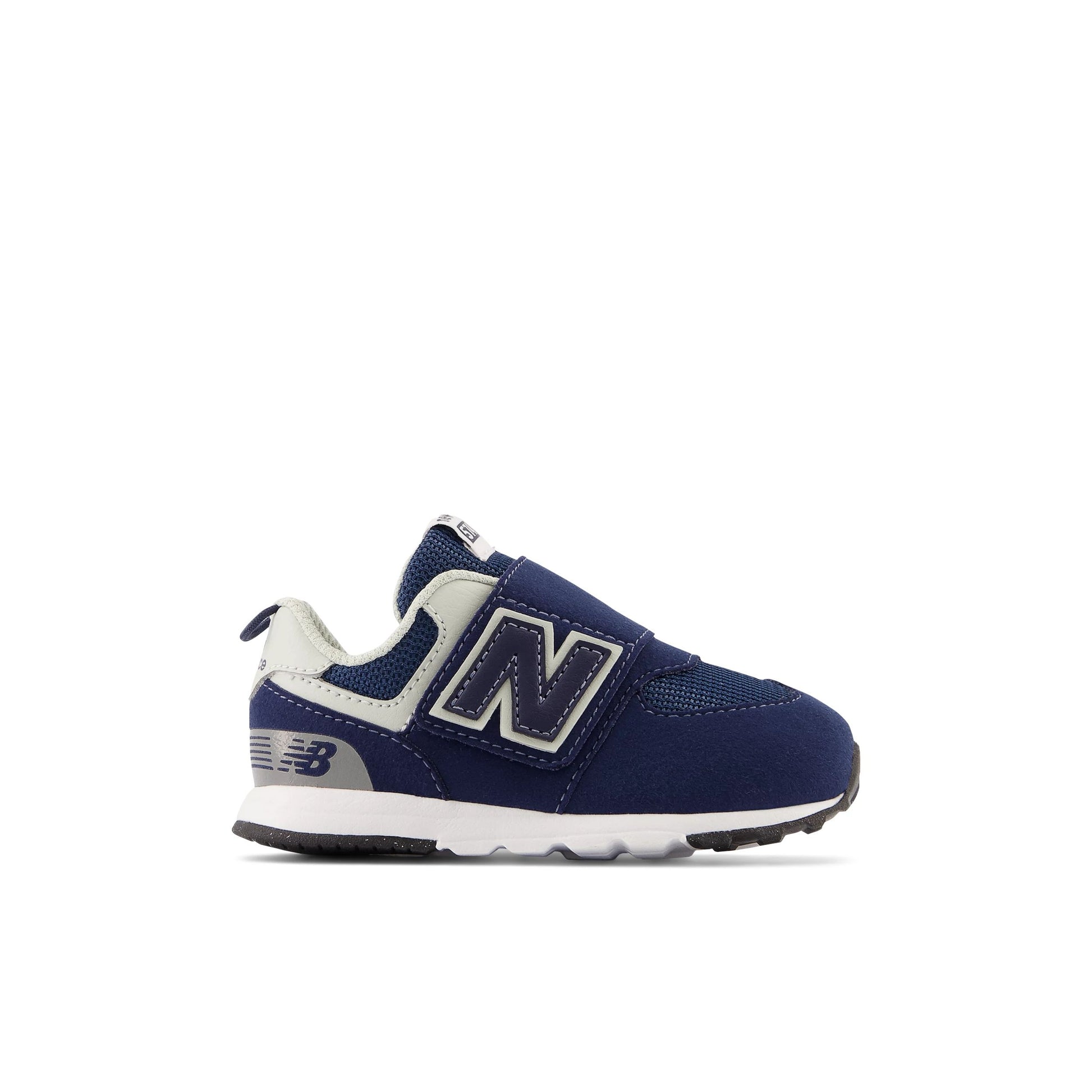 574 new-b Hook & Loop - NB Navy/White (2)