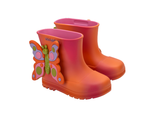 Mini Melissa Welly Wonderland Rain Boot (Baby)