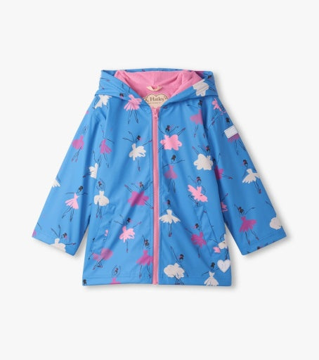 Ballet School Colour Changing Rain  Jacket
