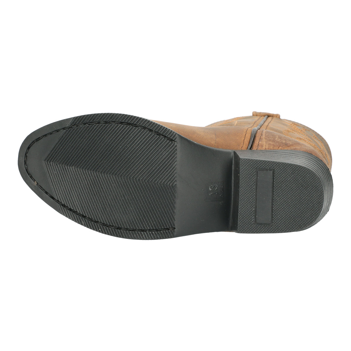 Smoky Mountain Denver Brown Oil Distress 3034 outsole view