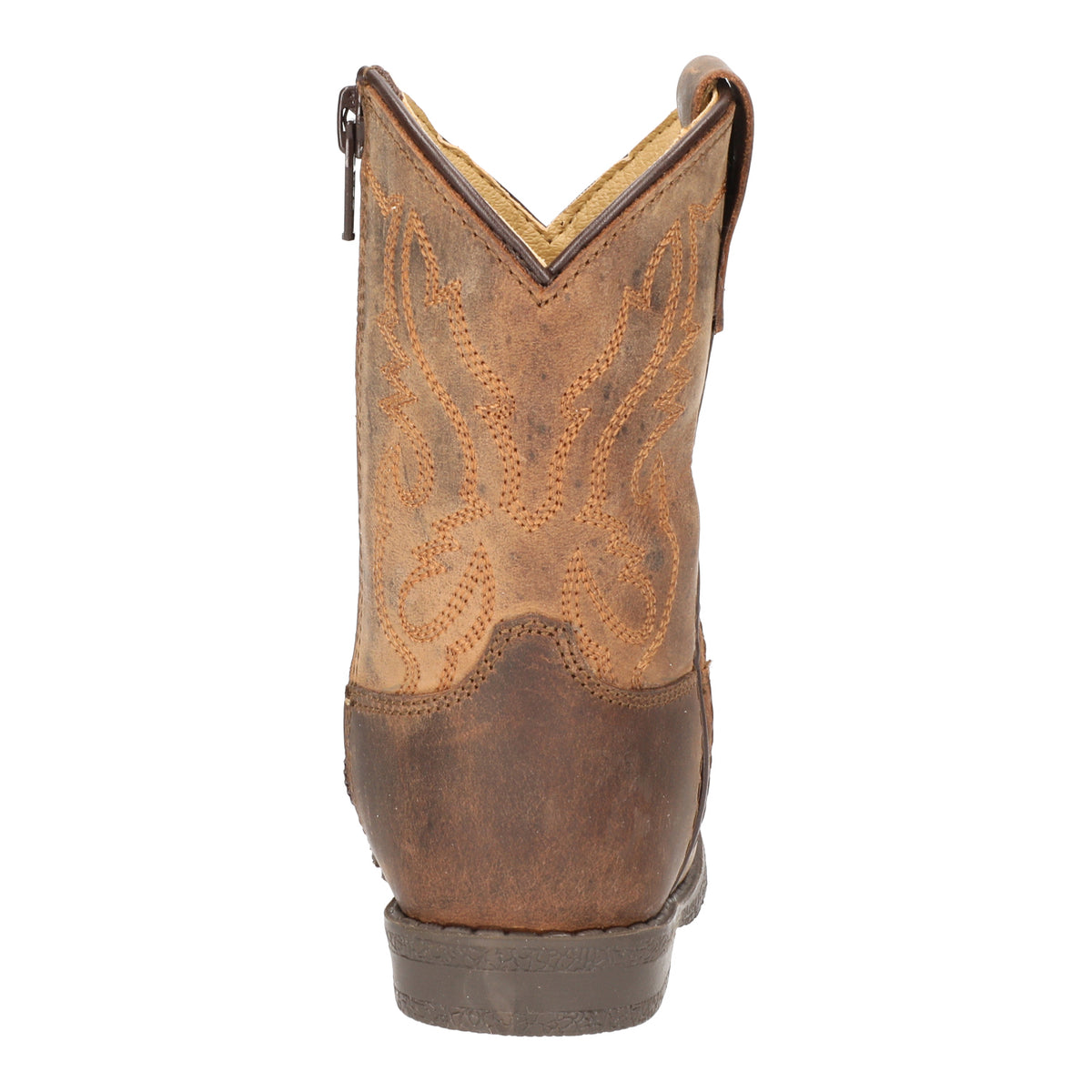 Smoky Mountain Hopalong Brown Oil Distress 3234T rear view