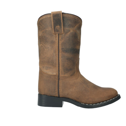 Smoky Mountain Roper Brown Oil Distress 3036 side view