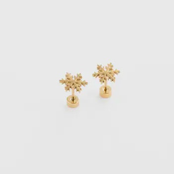 Snowflake Stud