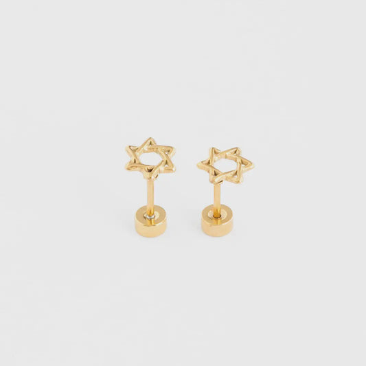 Star of David Studs