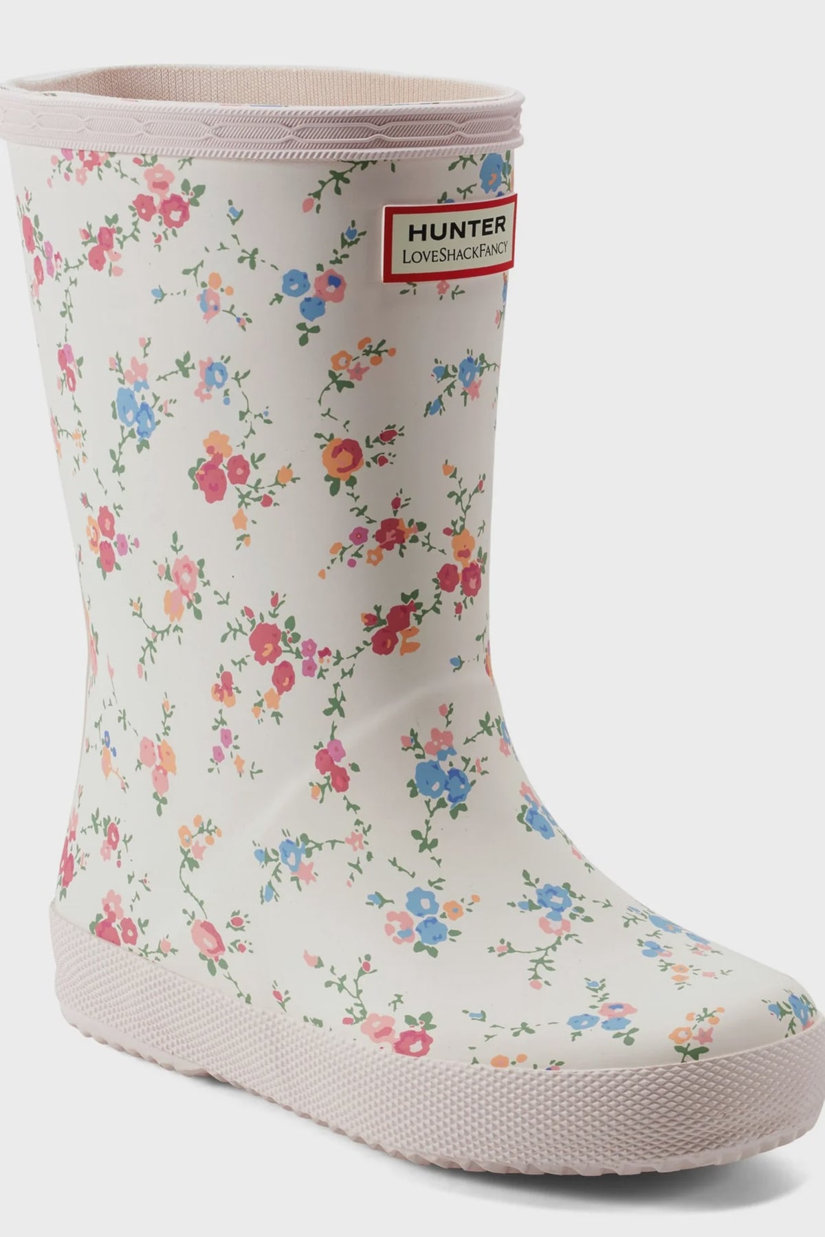 Hunter x LoveShackFancy Kids' First Classic Rain Boot - Ivory