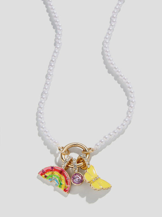 Sunshine and Rainbows Charm Necklace