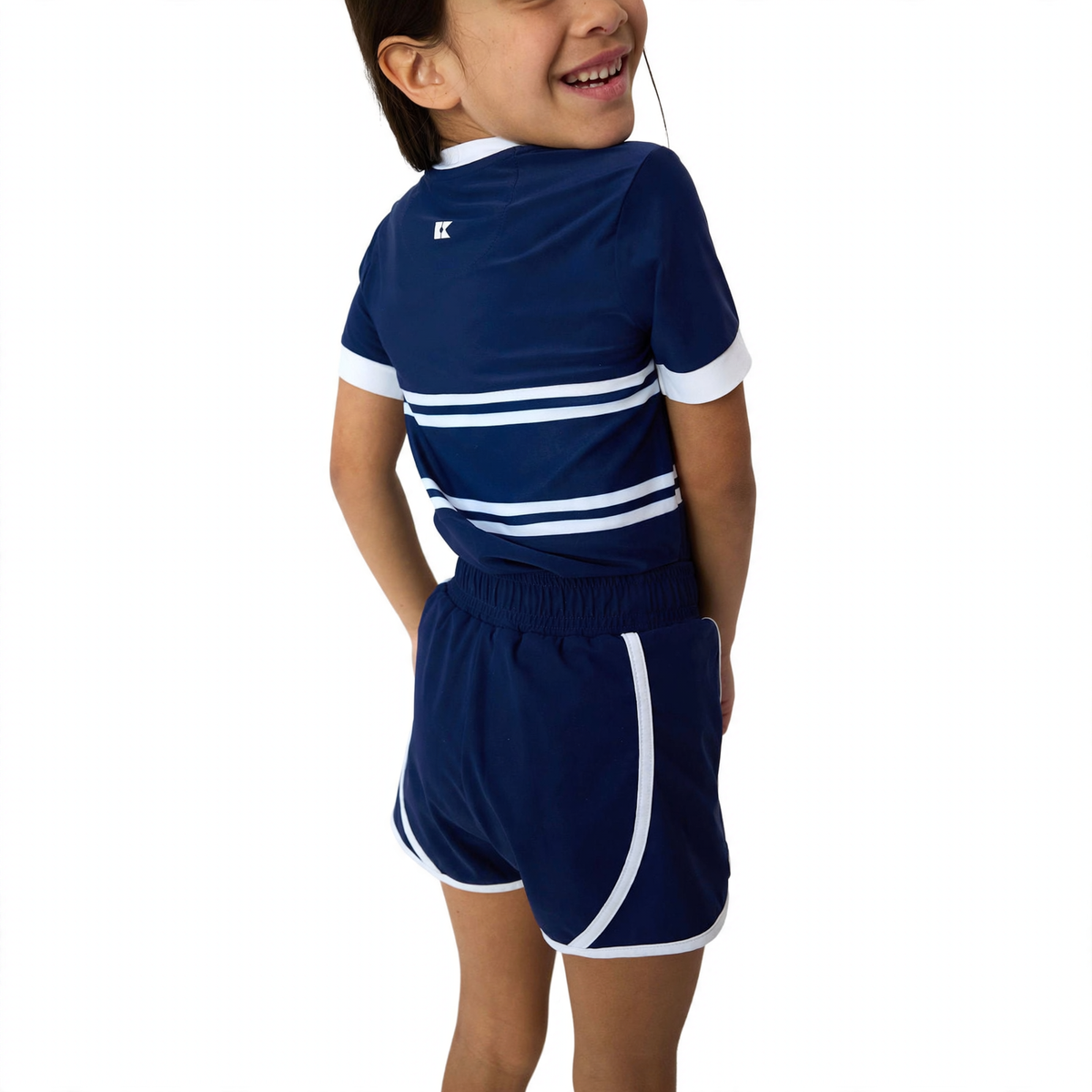 Super Short No Liner - Navy lifestyle 1