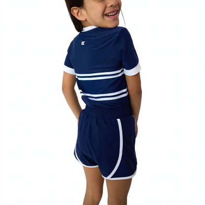 Super Short No Liner - Navy lifestyle 1