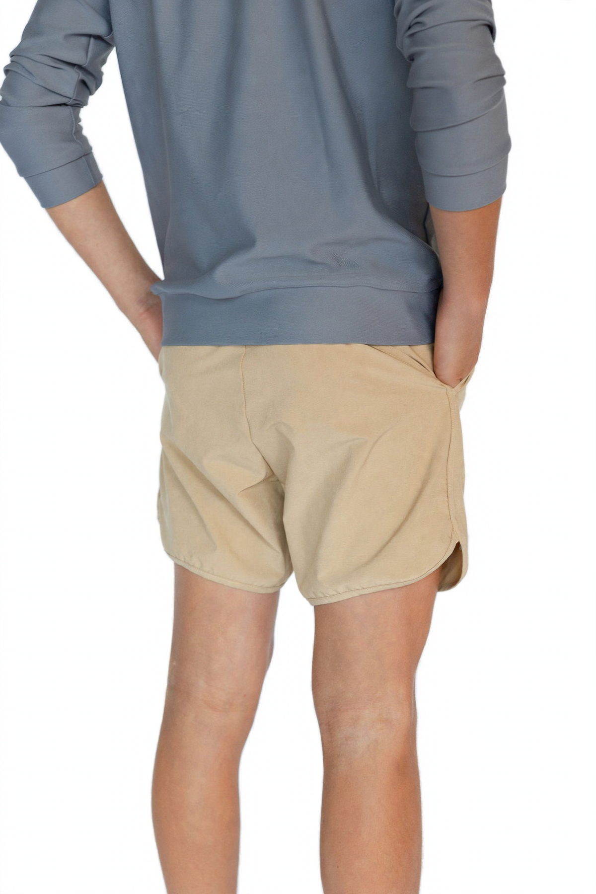 Super Short No Liner - Khaki lifestyle 1