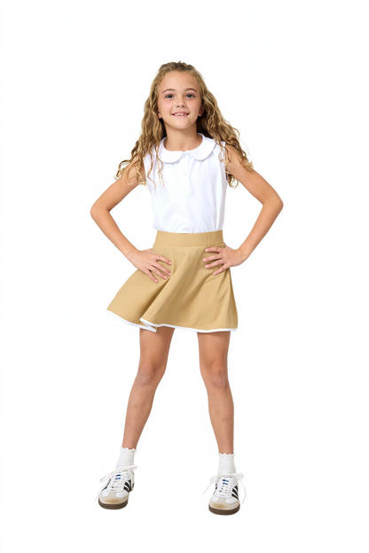 Twirly Skort - Khaki (2)