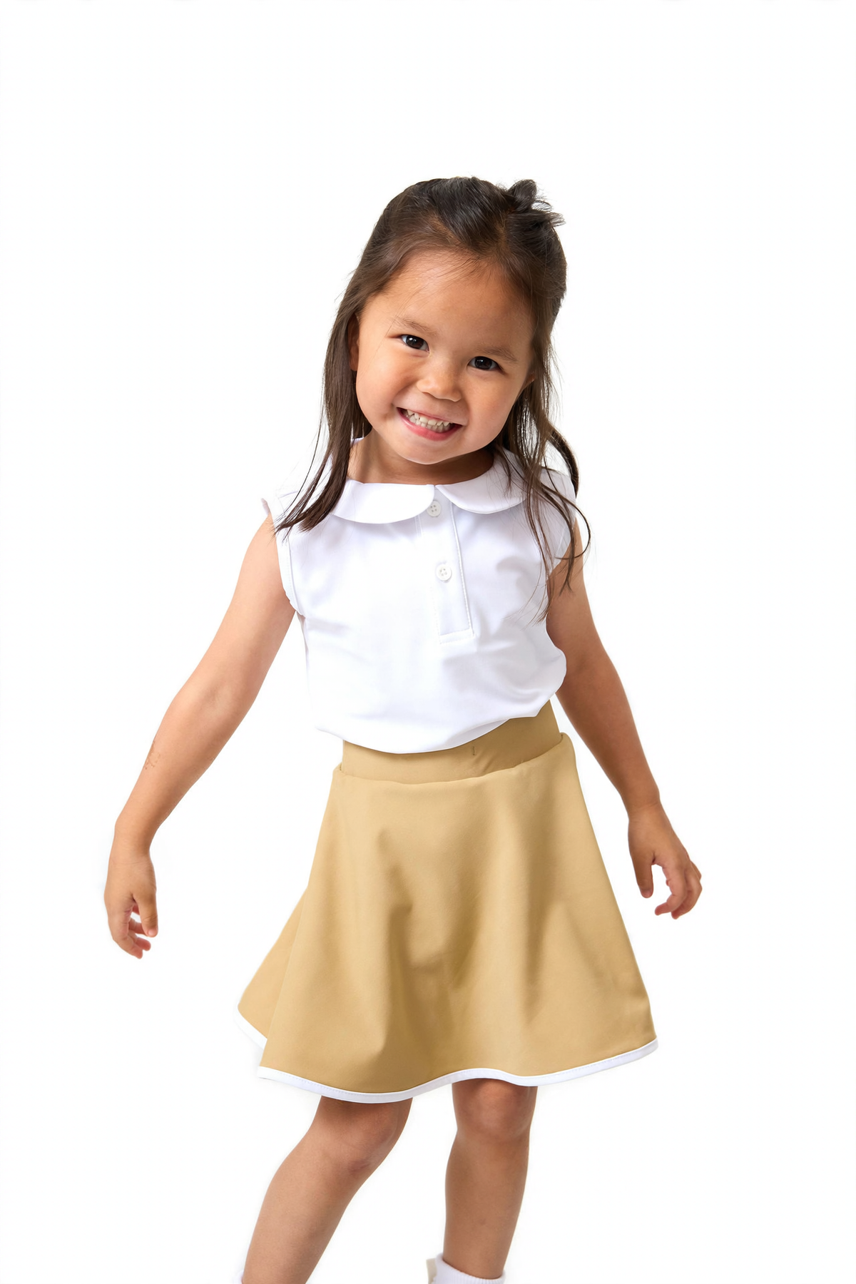 Twirly Skort - Khaki (4)