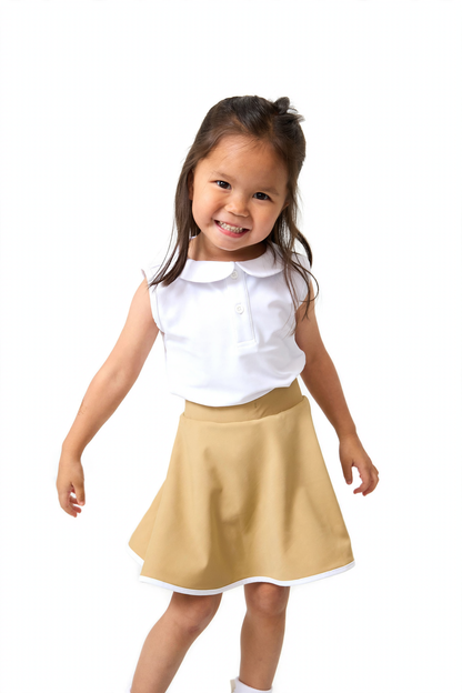 Twirly Skort - Khaki (4)