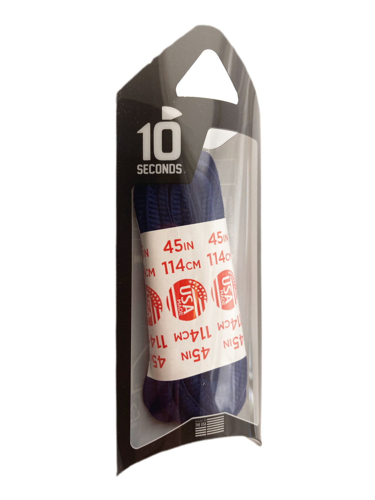 10 Seconds 45 inch Oval Shoe Laces - Navy