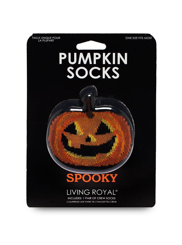 Living Royal 3D Socks - Pumpkin