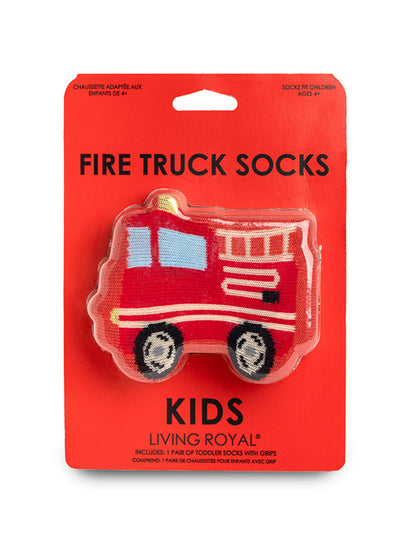Living Royal 3D Socks - Firetruck