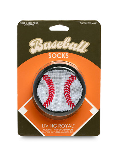 Living Royal 3D Socks - Baseball w/Bat