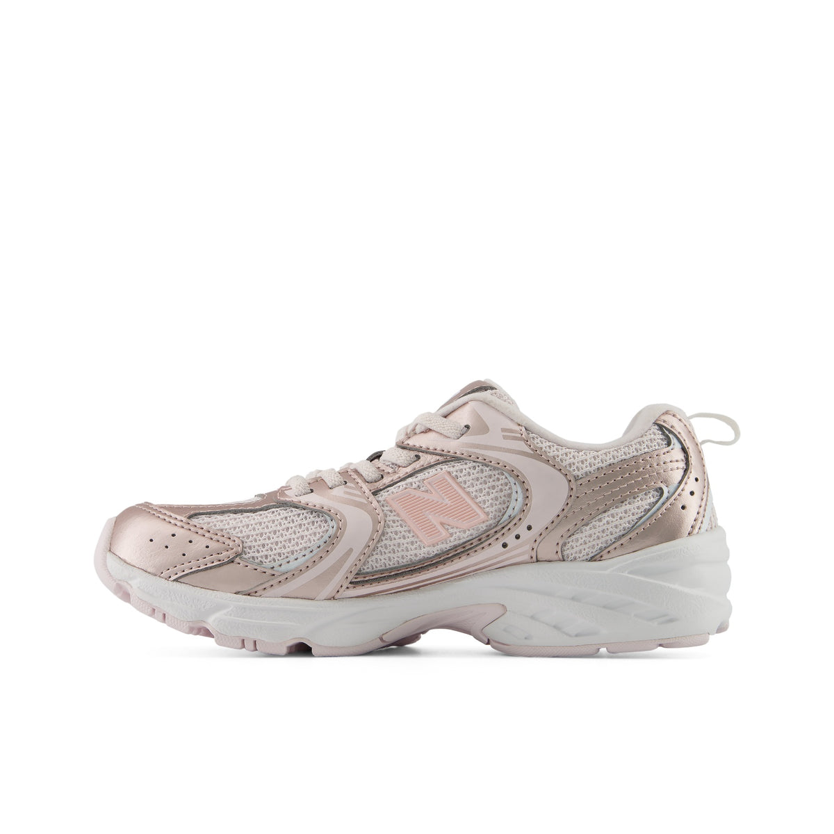 New Balance 530 Bungee Little Kids P5302ZV Shell Pink - medial view